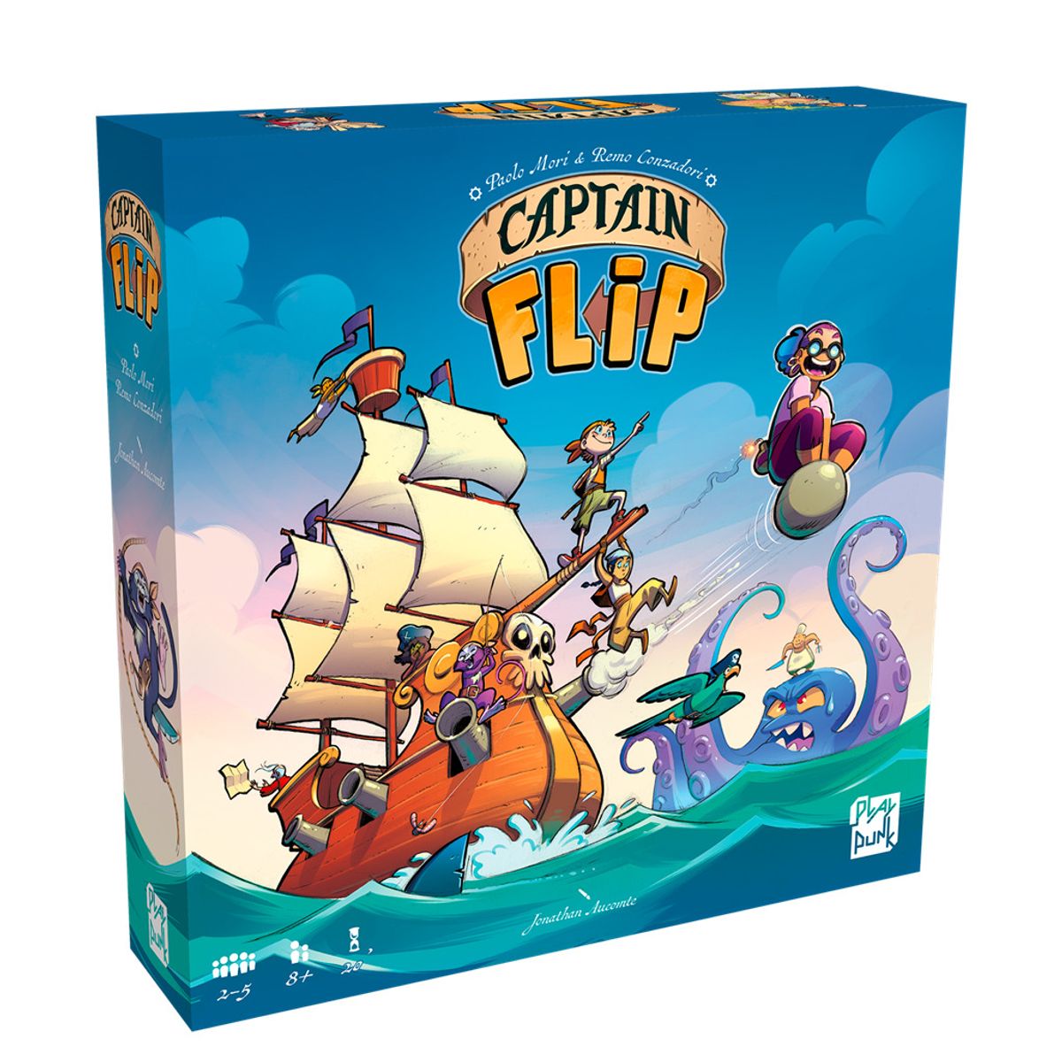ASMODEE - Captain flip juego de mesa