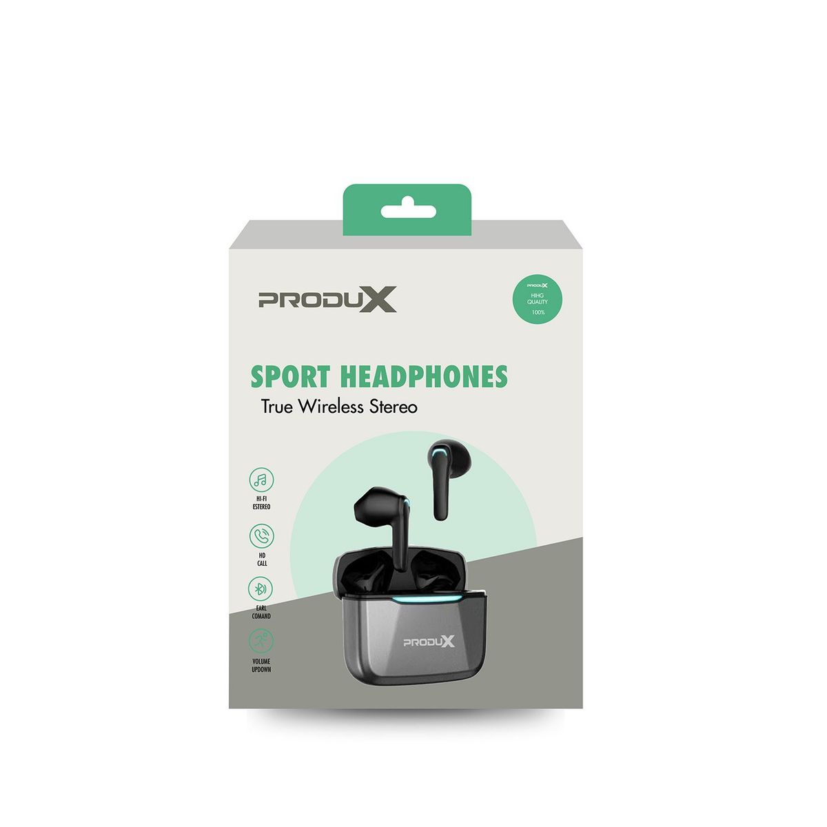 MOTOMO - Audífonos Inalámbrico Motomo Produx YB048 Earpods Gris