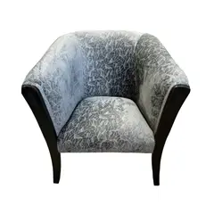 MUEBLES NEW - SITIAL AMERICANO ESTAMPADO EN GRIS FELPA