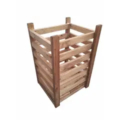 GENERICO - Leñero Madera Tipo Rústico Para Cocina Cabaña Terraza