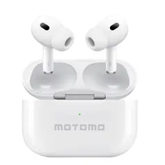 MOTOMO - Audífonos Bluetooth Air Pro 2 Earpords In-Ear Blanco