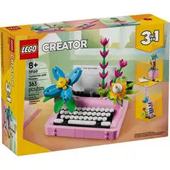 LEGO - Máquina de Escribir con Flores (31169)