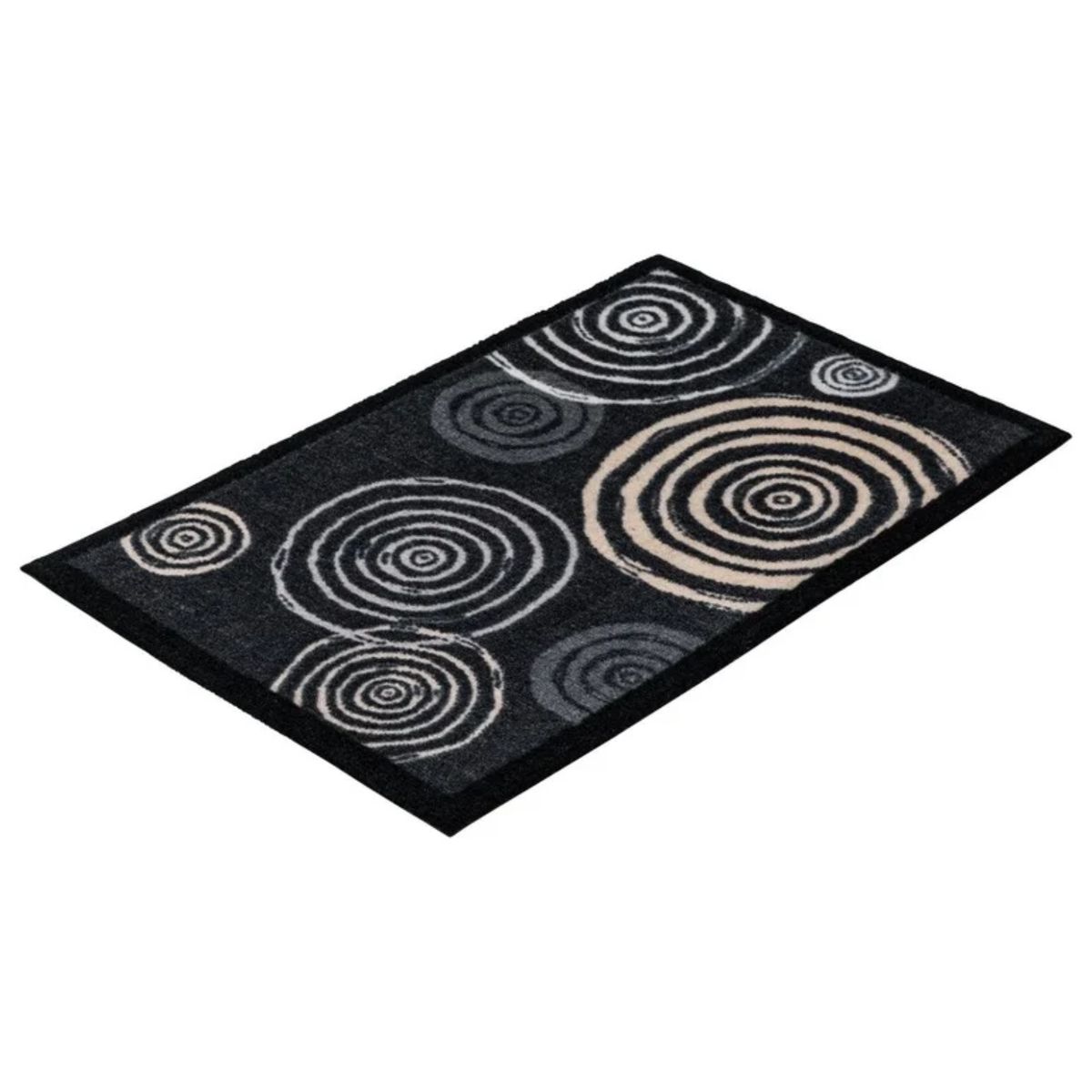 GENERICO - Alfombra Limpia Pies Limpieza Zapatos Hogar Bienvenida Circulos