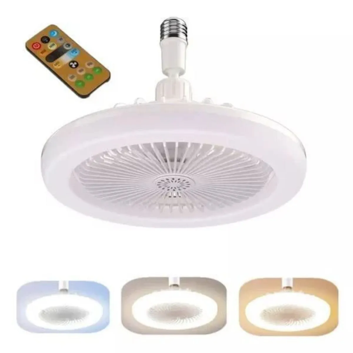 MOVI - VENTILADOR DE TECHO CON LUZ LED