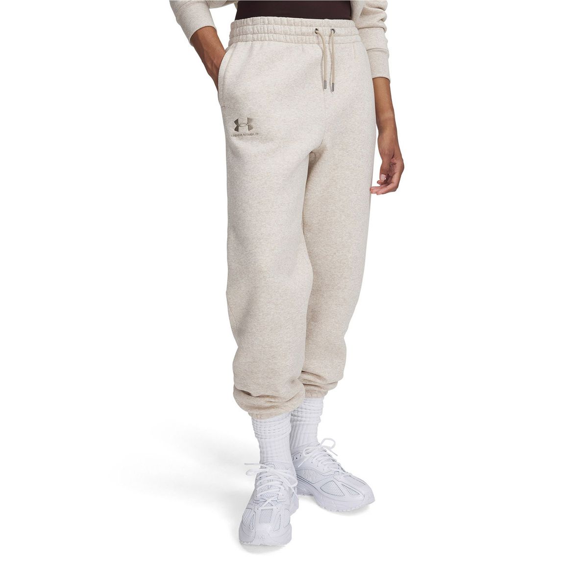UNDER ARMOUR - Jogger Icon Fleece Café Mujer UNDER ARMOUR