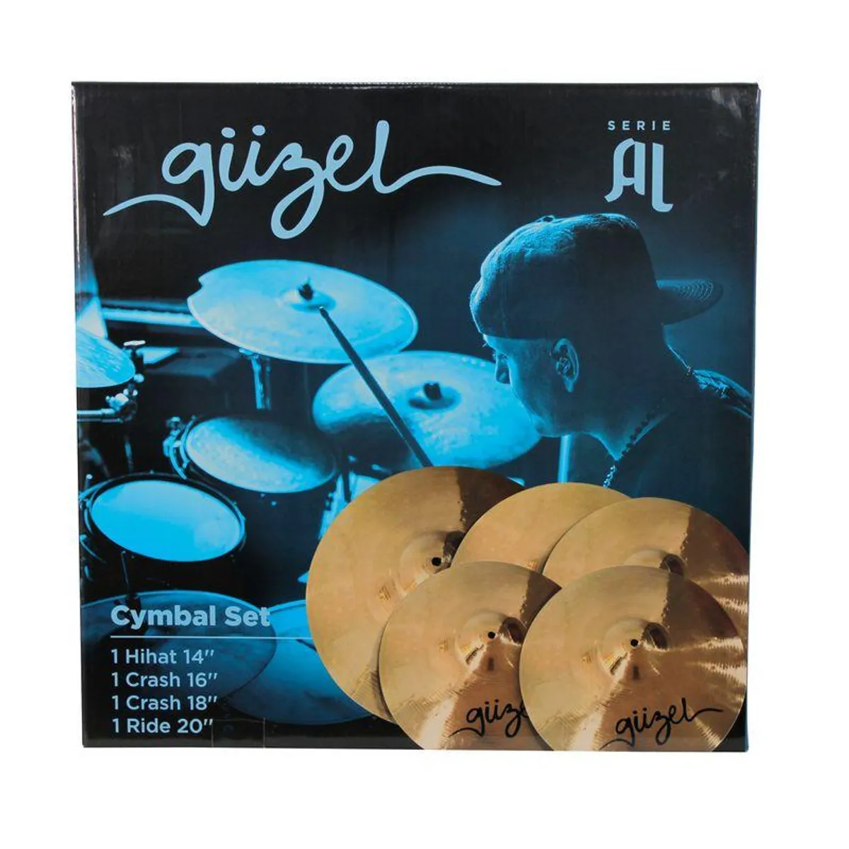 GUZEL ISIK - Pack de Platillos Guzel AL-14H+16C+18C+20R