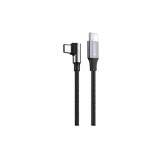 MOTOMO - Cable Game Playing tipo C a Tipo C 20W Trenzado Negro