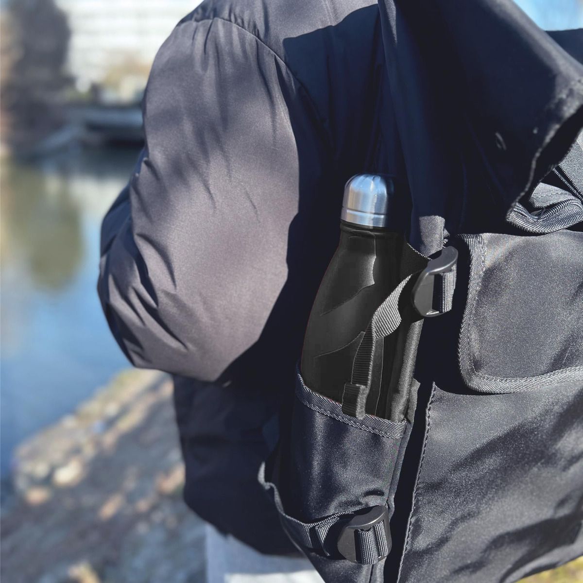 GENERICO - Botella De Agua De Acero Inoxidable Aislada 500ml Deportivo