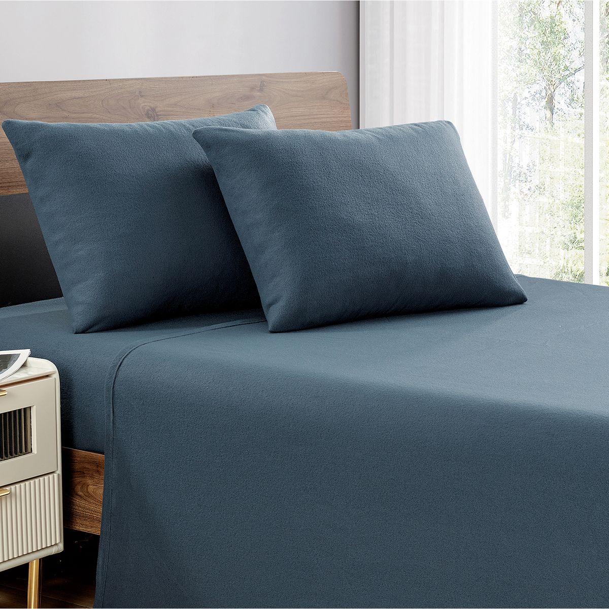 ANDES - SABANA ANDES POLAR LISA AZUL 1,5 PLAZA