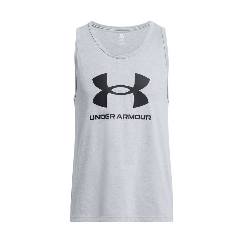 UNDER ARMOUR - Polera Sin Mangas Sportstyle Hombre Gris UNDER ARMOUR