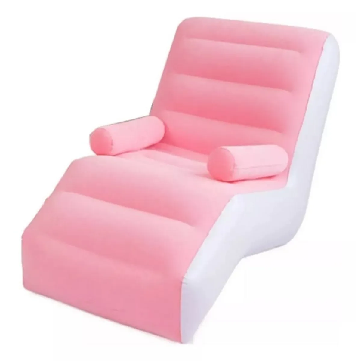 GENERICO - Sofa Sillon Silla Puff Inflable + Bomba Manual