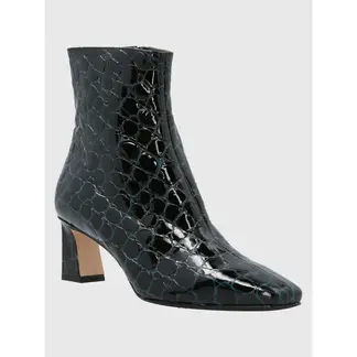 HUSH PUPPIES - Botín Cuero Mujer Ginna Turquesa