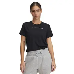 UNDER ARMOUR - Polera Manga Corta Tech Pth Mujer Negro