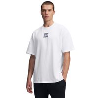 Polera Manga Corta Oversized Hombre Blanco