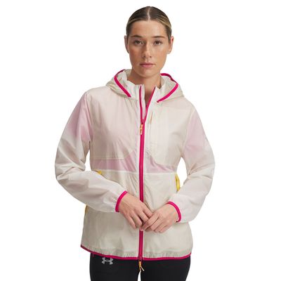 Imagen 1 del producto Chaqueta UA launch trail café para mujer