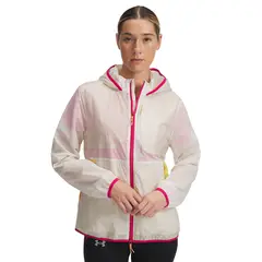 UNDER ARMOUR - Chaqueta UA launch trail café para mujer