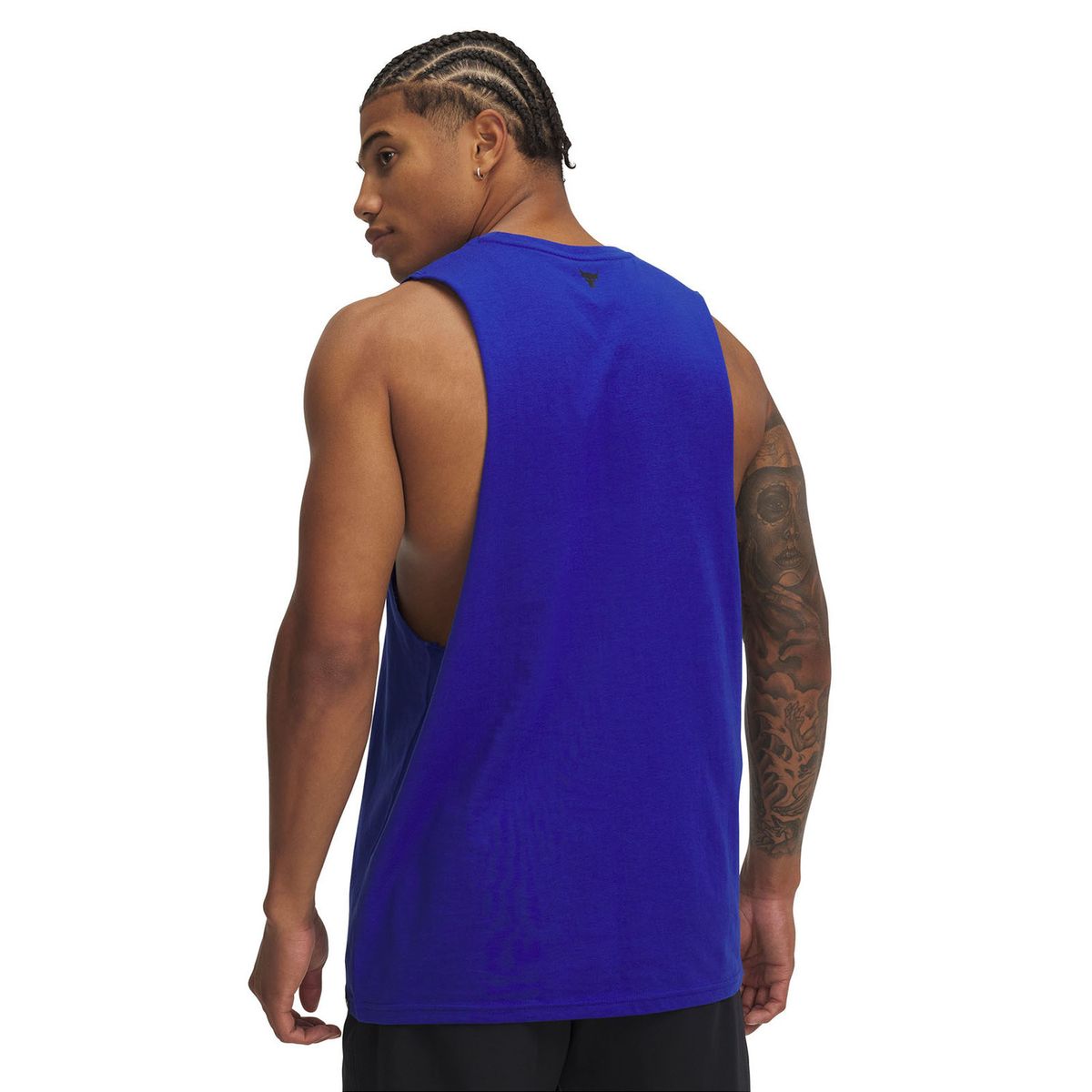 UNDER ARMOUR - Polera Sin Mangas Prject Rock Hombres Azul UNDER ARMOUR