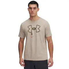 UNDER ARMOUR - Polera Manga Corta UA Outdoor Hombre Café