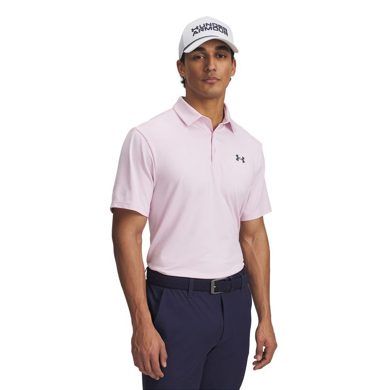 UNDER ARMOUR - Polo Manga Corta Playoff 3.0 Hombre Rosa UNDER ARMOUR