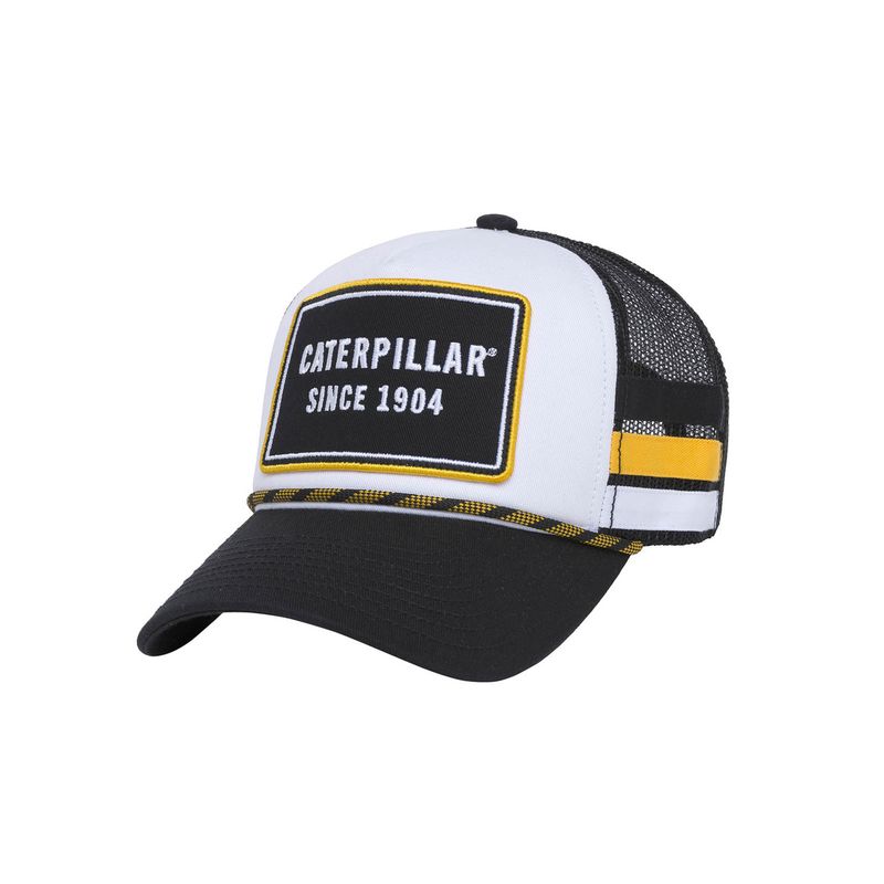 CAT - Jockeyerpillar Patch Pocket Hombre Blanco CAT