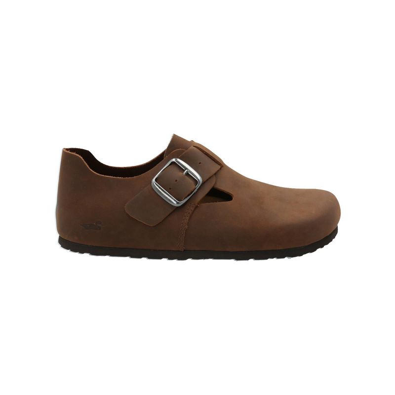 ROCKFORD - Zapato Cuero Mujer Vicenza Café ROCKFORD