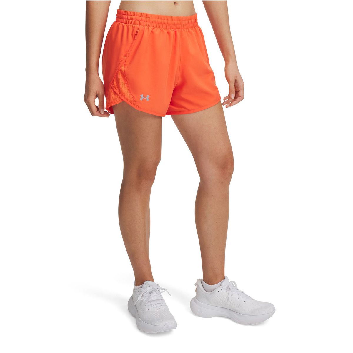 UNDER ARMOUR - Shorts UA fly-by naranjo para mujer UNDER ARMOUR