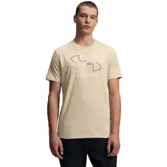 UNDER ARMOUR - Polera Manga Corta Foundation Hombre Café