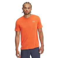Polera Manga Corta Launch Hombre Naranja