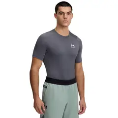 UNDER ARMOUR - Primera Capa Mnga Crta Heatgear Hmbre Gris