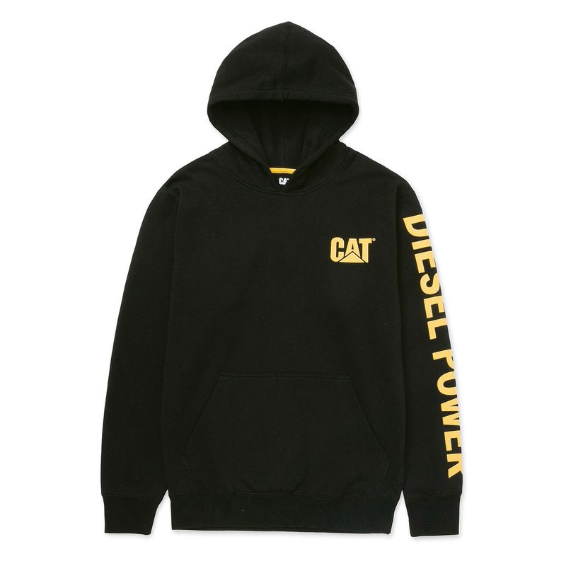 CAT - Polerón Diesel Power Hombre Negro CAT