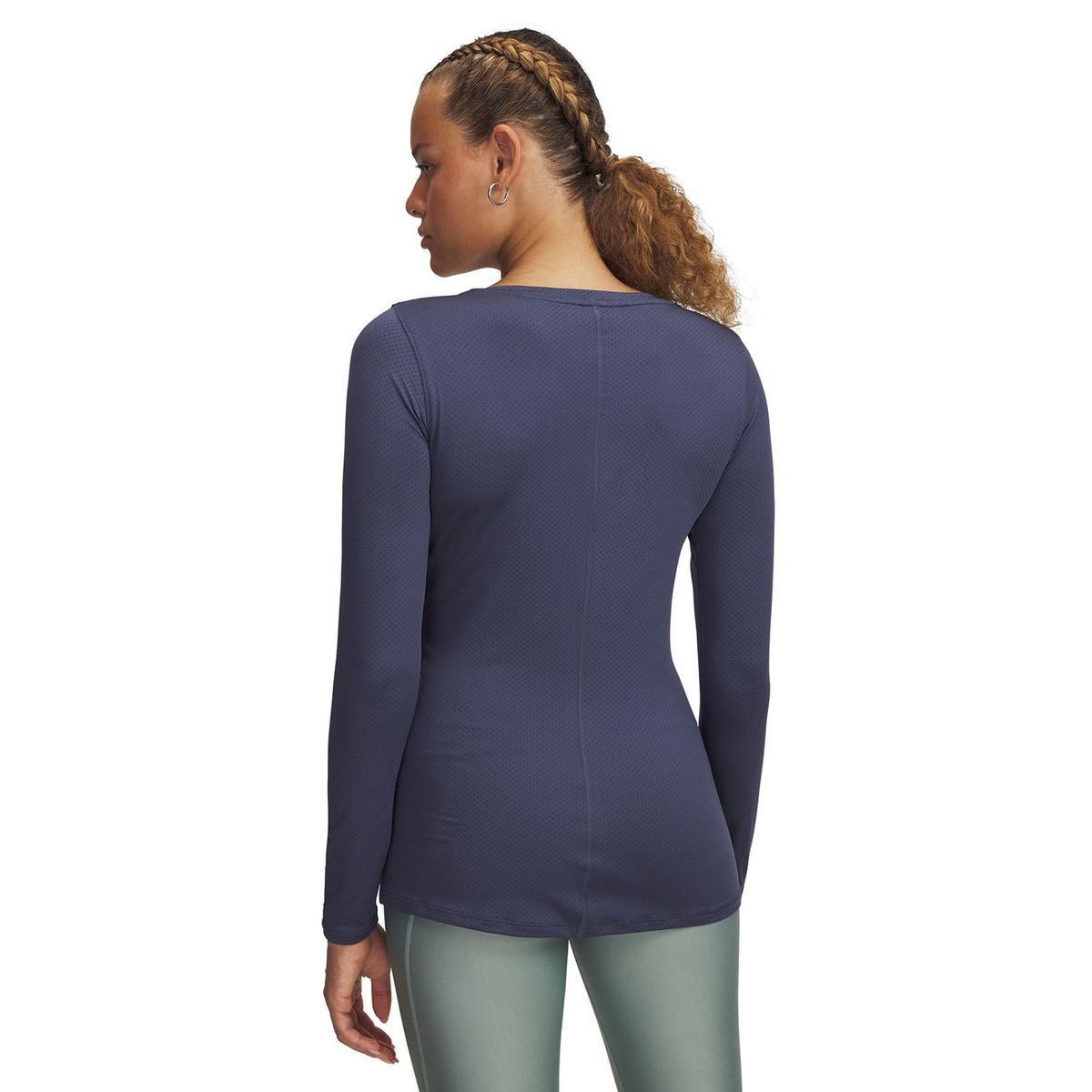 UNDER ARMOUR - Polera Manga Larga Tech Mesh Gris Mujer UNDER ARMOUR