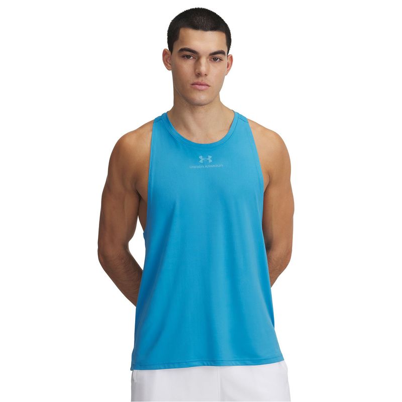 UNDER ARMOUR - Polera Sin Mangas Vanish Hombre Azul UNDER ARMOUR