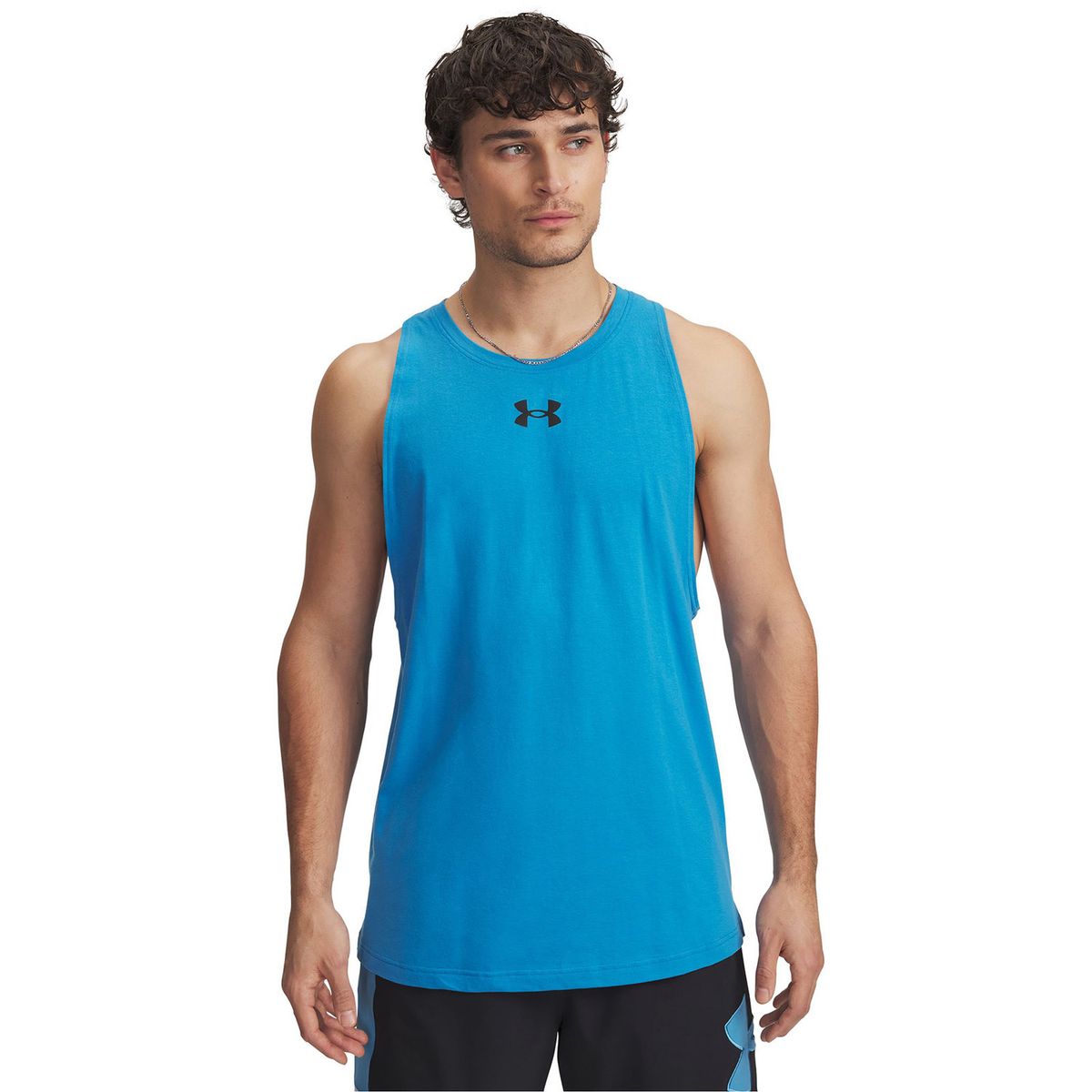 UNDER ARMOUR - Polera Sin Mangas UA Zone Para Hombre Azul UNDER ARMOUR