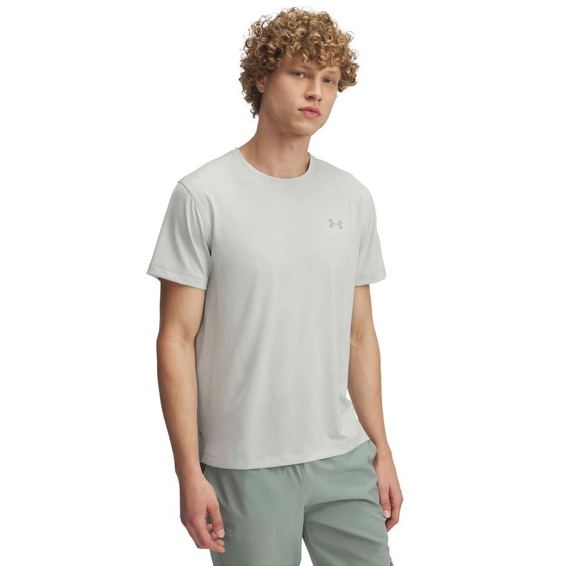 UNDER ARMOUR - Polera Manga Corta UA Launch Hombre Verde UNDER ARMOUR