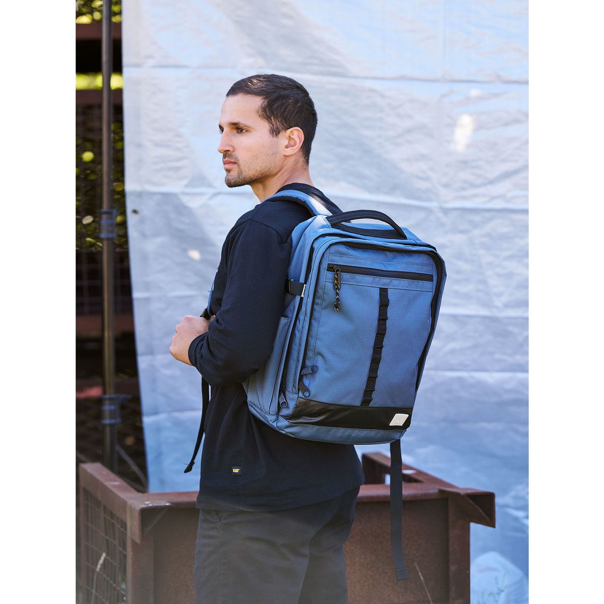 CAT - Mochila Bhakra Unisex Azul Oscura CAT