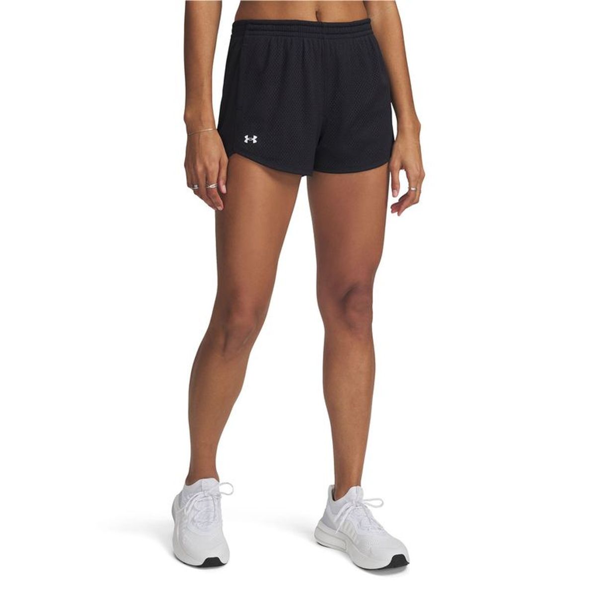 UNDER ARMOUR - Shorts UA Tech Play Up Para Mujer Negro UNDER ARMOUR