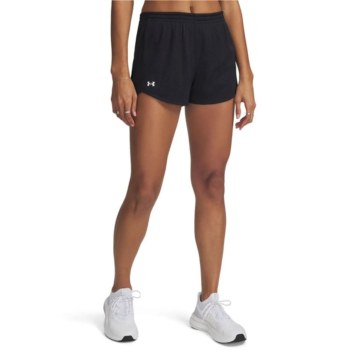 UNDER ARMOUR - Shorts UA Tech Play Up Para Mujer Negro UNDER ARMOUR