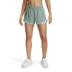 UNDER ARMOUR - Shorts UA Fly-By 2-En-1 Para Mujer Verde