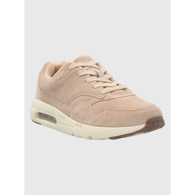 Zapatilla Cuero Hombre Brandhall Taupe