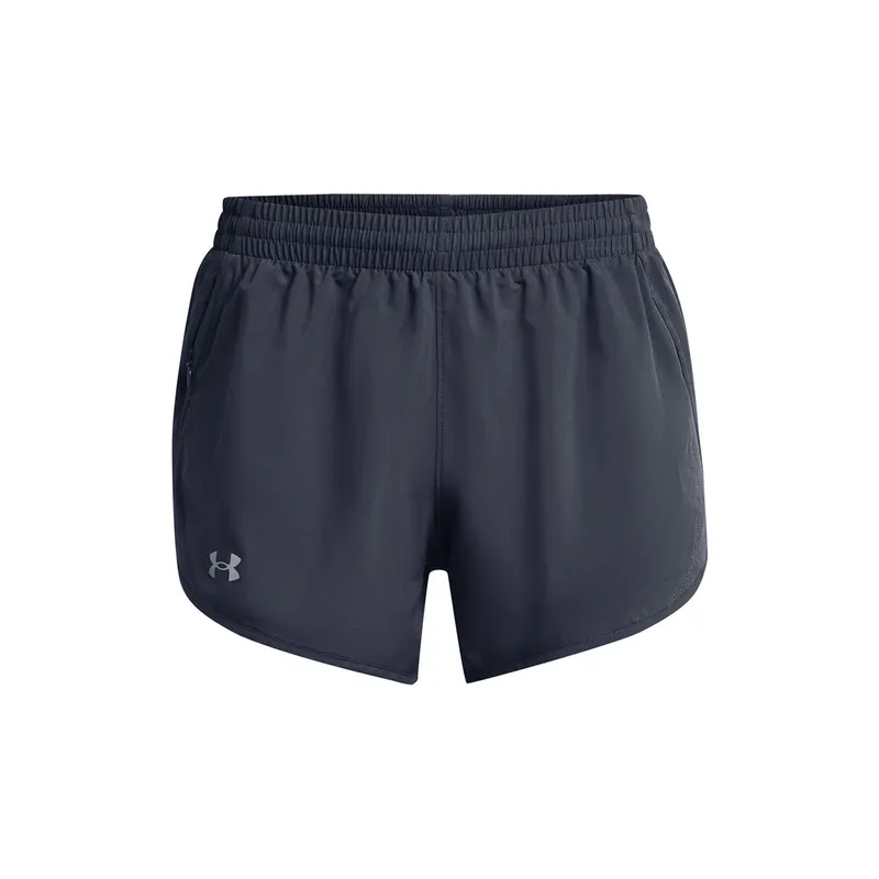 UNDER ARMOUR - Shorts UA Fly-By Para Mujer Gris UNDER ARMOUR