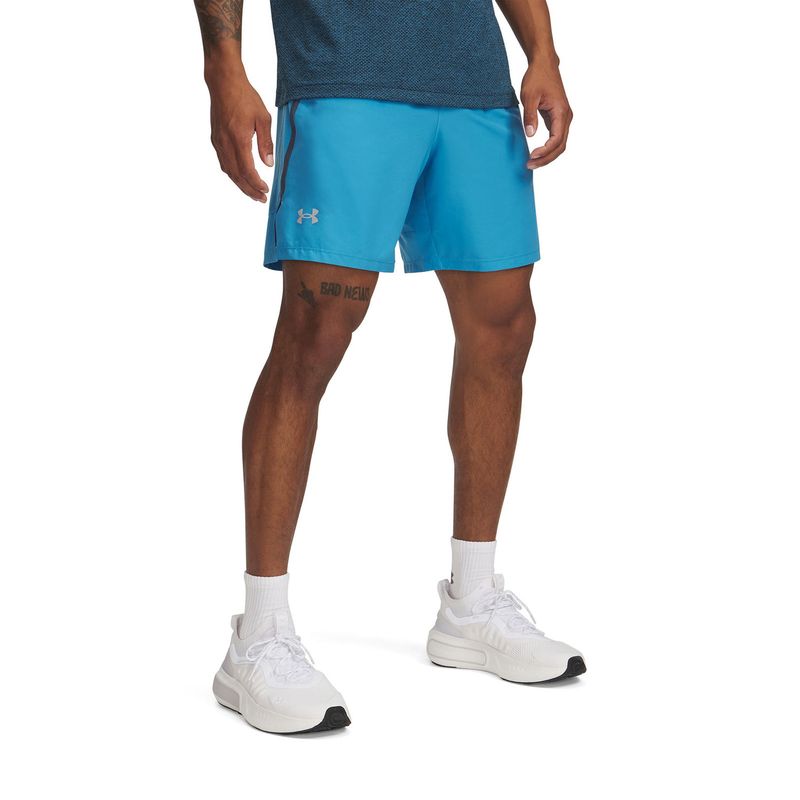 UNDER ARMOUR - Shorts UA Launch 2-En-1 Para Hombre Azul UNDER ARMOUR