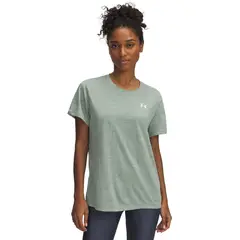 UNDER ARMOUR - Polera Manga Corta Tech Twist Mujer Verde