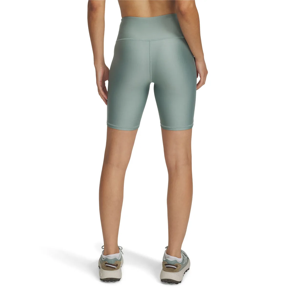 UNDER ARMOUR - Calzas UA Tech Bike Shorts Mujer Verde UNDER ARMOUR