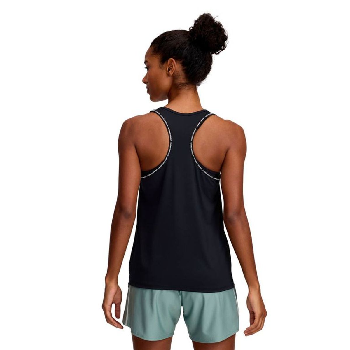 UNDER ARMOUR - Polera Sin mangas Training mujer Tech Knockout Negro UNDER ARMOUR