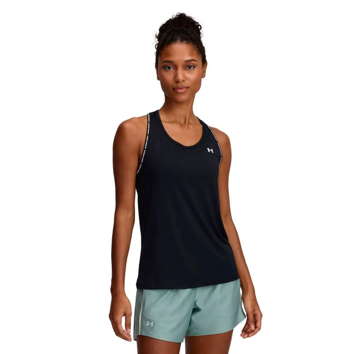 UNDER ARMOUR - Polera Sin mangas Training mujer Tech Knockout Negro UNDER ARMOUR