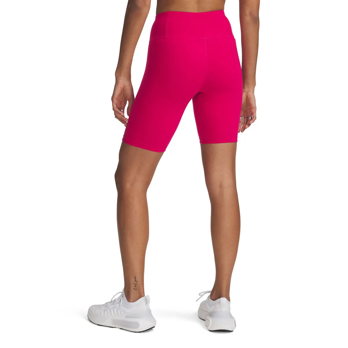 UNDER ARMOUR - Calzas UA Motion Bike Shorts Mujer Morado UNDER ARMOUR