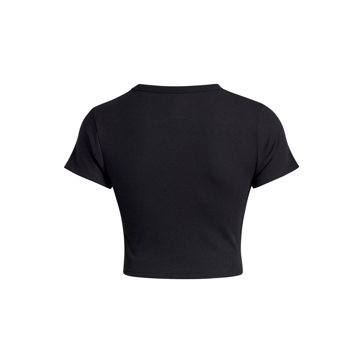 UNDER ARMOUR - Polera Manga Corta Lifestyle para mujer Rival Rib Baby negro UNDER ARMOUR