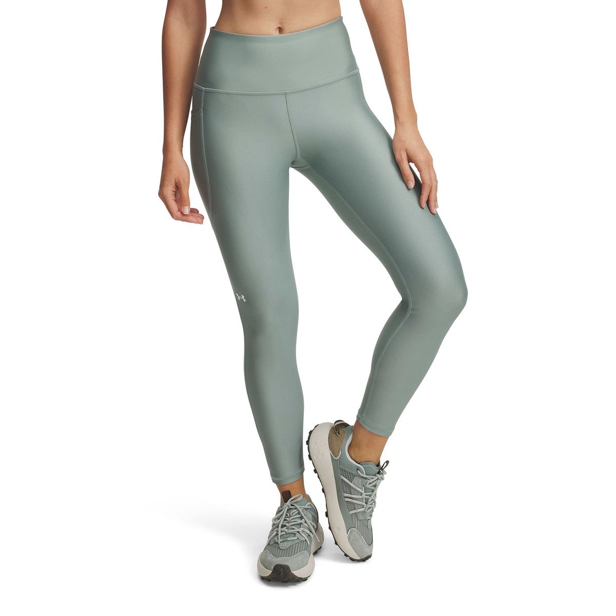 UNDER ARMOUR - Calzas UA Tech Ankle Hi Para Mujer Verde UNDER ARMOUR