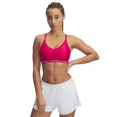 UNDER ARMOUR - Sostén Deportivo Crossback Mujer Morado