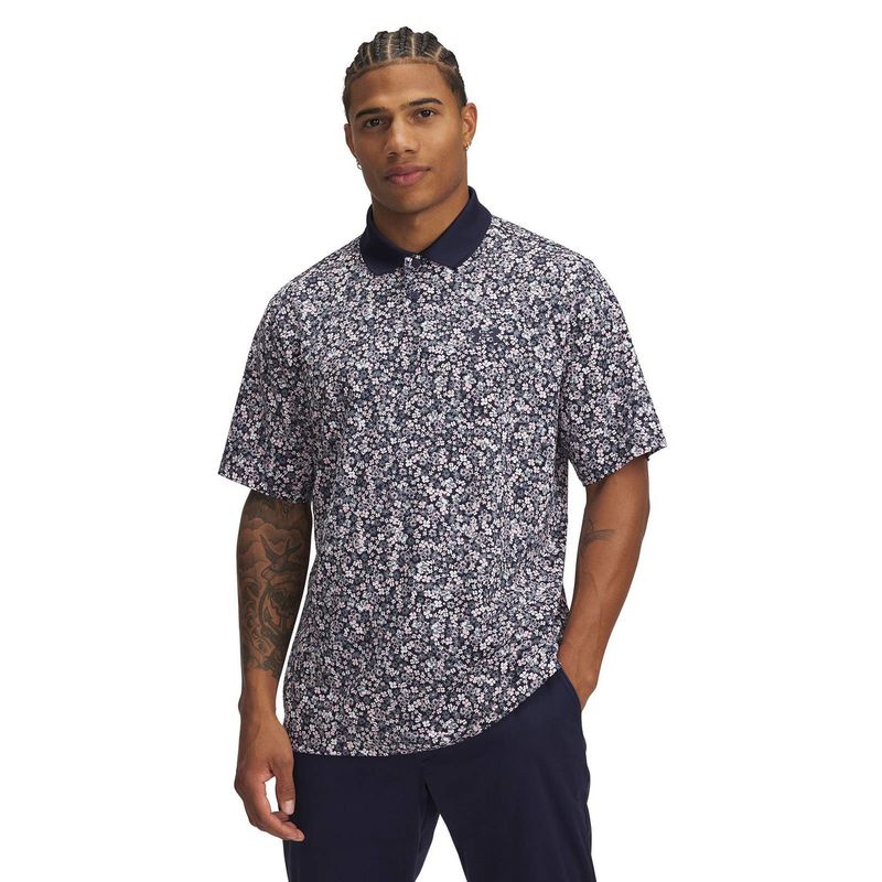 UNDER ARMOUR - Polo Manga Corta Hombre Azul Marino UNDER ARMOUR